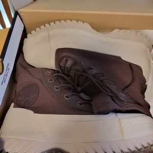 Converse Brown Combat & Moto Boots